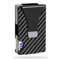 Bruney Carbon Fiber RFID Blocking Minimalist Wallet -Card Holder