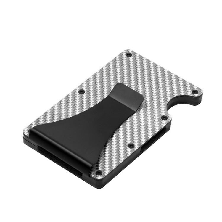 Bruney Carbon Fiber RFID Blocking Minimalist Wallet -Card Holder